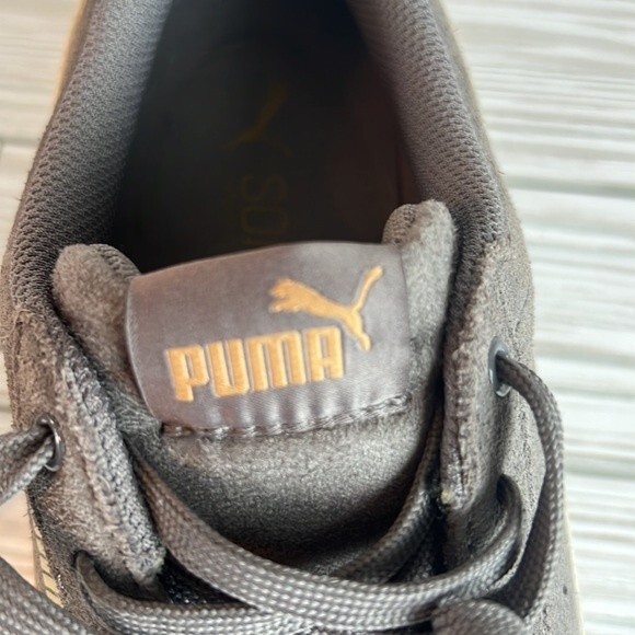 Puma Grey Suede Classic Softfoam Men’s size 7.5 - Picture 7 of 8